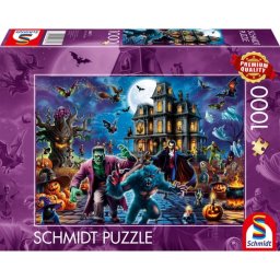 Puzzle Schmidt Spiele 1000 piezas Noche de Halloween