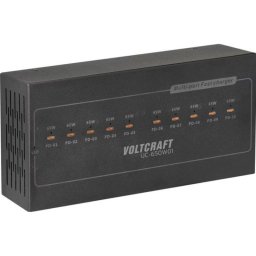 Cargador USB Voltcraft VC-17776010 10 puertos 650 W aluminio industrial