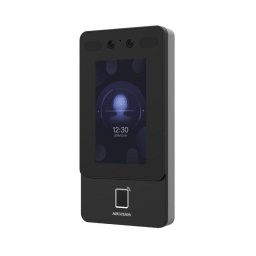Control de acceso Hikvision DS-K1T342MFWX-E1 Facial, huella y tarjeta 1.500 rostros