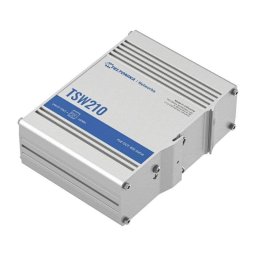 Switch Teltonika TSW210 Industrial Gigabit 8x RJ45 + 2x SFP IP30 7-57 V