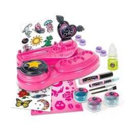 Kit de Tatuajes Clementoni Crazy Chic Tattoo Con Estilo 6+ Multicolor
