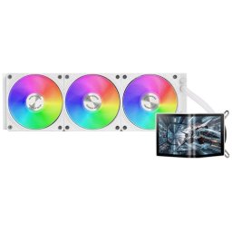 Refrigeración líquida Mars Gaming ML-ARC360 360 mm 3 ventiladores AMOLED 3D ARGB