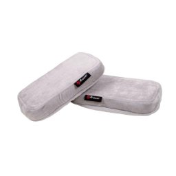 Almohadillas Reposabrazos Arozzi Espuma Viscoelástica 4 cm Pack 2 Gris