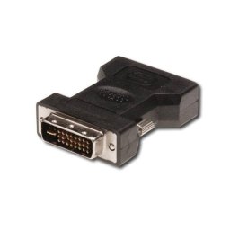 Adaptador Ewent EC1250 DVI-I a VGA 24+5 Pines a 15 Pines Negro