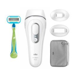 Depiladora luz pulsada IPL Braun Silk-expert Pro 3 PL3222P 3 cabezales