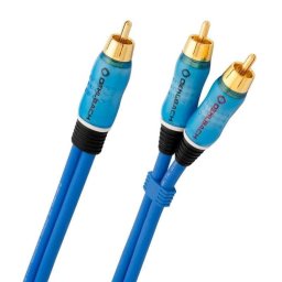 Cable Subwoofer Oehlbach BOOOM! 1 RCA a 2 RCA 10 m Azul