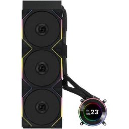 Lian-Li Kit Refrigeración Líquida CPU AIO HydroShift II LCD-C 360TL FLEX Wireless Negro - 360mm