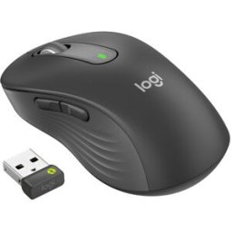 Logitech Ratón Signature M650 L for Business 4000DPI Wireless/Bluetooth Grafito