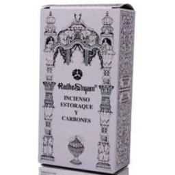 Radhe shyam incienso estoraque 50gr. + 10 carbones