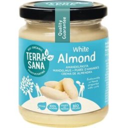 Terrasana crema blanca de almendra 250 gr bio