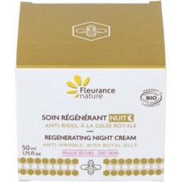 Fleurance nature crema de noche regenerante con jalea 50ml bio