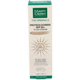 Martiderm proteos screen crema flui spf 50+ color 40ml