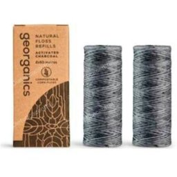 Georganics hilo dental carbon activado 2udsx 50 m