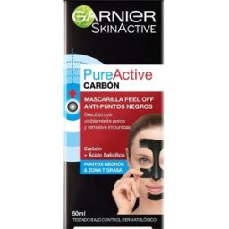 GARNIER Pure Active Carbon Mascarilla Peel-Off Puntos Negros 50 ml