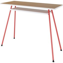 Escritorio Levira Kost Colors 100x75 cm Rojo