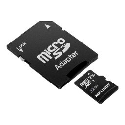 Tarjeta microSD Hikvision 32 GB C10 U1 V10 A1 90 MB/s con adaptador