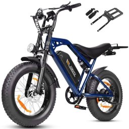 Bicicleta Eléctrica Eskute V202 250 W 48 V 20,8 Ah 20" 65 N·m Azul