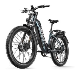 Bicicleta eléctrica Shengmilo S700 PRO 2 x 1000 W 48 V 25 Ah 26