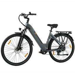 Bicicleta Eléctrica Kaisda K608 250 W Batería 36 V 20 Ah 65 km 28" Gris