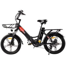 Bicicleta Eléctrica Kaisda K201 Motor 250 W 80 km Batería 36 V Doble Plegable 20