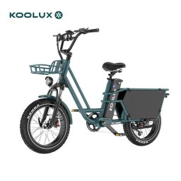 Bicicleta Eléctrica Koolux X7 Pro 750W 48V 25Ah 20" 45 km/h Negro