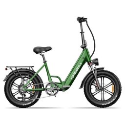 Bicicleta Eléctrica Plegable Kingbull Literider 2.0 20" x 4,0" 48V 13,5 Ah 90 km