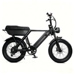 Bicicleta Eléctrica Yangor Y20 Batería 48V 15Ah Neumáticos 4,0" Autonomía 60 km