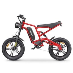 Bicicleta eléctrica Hidoes B6 20" 1200 W 48 V 15 Ah roja