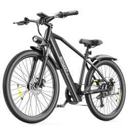 Bicicleta Eléctrica Toofly T8 48V 13Ah 26" Shimano 7 Velocidades Negra