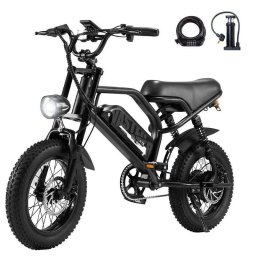 Bicicleta Eléctrica AVDL A13 Motor 250 W Batería 36 V 12,8 Ah Suspensión Total