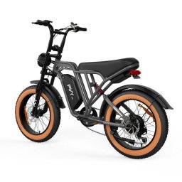 Bicicleta Eléctrica Todoterreno PVY A20 48 V 250 W 100 Nm 80 km 20" x 4" Gris