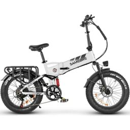 Bicicleta Eléctrica Dobrável Samebike RS-A02 Pro 20" 250 W/48 V 15 Ah