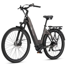 Bicicleta Eléctrica TTGO C7 SE 36 V 18 Ah Motor Central Bafang 250 W 75 Nm