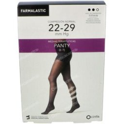 Farmalastic farmalastic panty nor c/punt negro t/reina t:24-25 p:39-41 cm 1 un