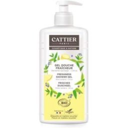Cattier gel de ducha refrescante verbena-citrus 887ml.
