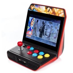 Dam Electronics Consola Retro 8GB 1000 Juegos Pantalla 12 Pulgadas Negra