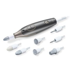 Set de manicura y pedicura Beurer Profesional con adaptadores de zafiro y pantalla LED