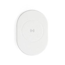 Cargador inalámbrico Dam Electronics 10W diseño ovalado ABS reciclado