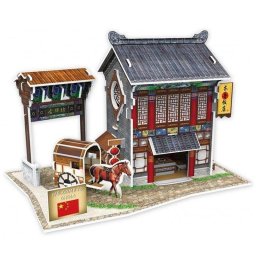 Puzle 3D Dam Electronics World Style China Hotel Qilu 47 piezas Nivel 3/6