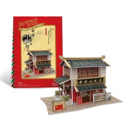 Puzle 3D Dam Electronics World Style China Oriental Bar Aperitivos 30 Piezas
