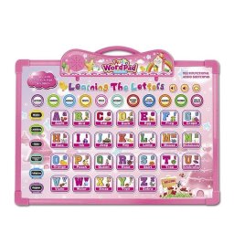 Tablero Dibujo Aprendizaje Inglés Dam Electronics con 11 Cartas Música y Pizarra