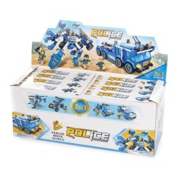 Juego de Construcción Camión y Robot de Policía 2 en 1 Dam Electronics 311 Piezas