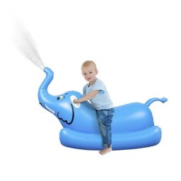 Sillón Flotador Infantil Hinchable Dam Electronics Elefante Dispara Agua PVC
