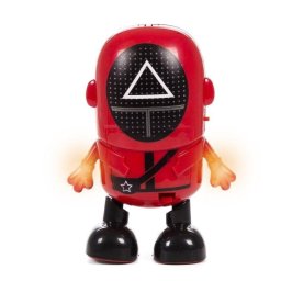 Figura bailarina DAM Squid Vigilante Triángulo con música y luces LED 18 cm