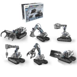 Maquinaria Hidráulica 6 en 1 Dam Electronics 223 Piezas Plataforma 360º