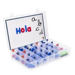 Pizarra Magnética Dam Electronics con Letras 104 Piezas y Rotuladores 20 x 30 cm