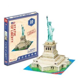 Puzle 3D Dam Electronics Estatua de la Libertad 31 Piezas 14x16x19 cm