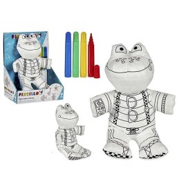 Muñeco Ranita para Colorear con 4 Rotuladores Dam