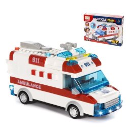 Ambulancia Dam Electronics Para Construir 68 Piezas Luces LED y Efectos de Sonido