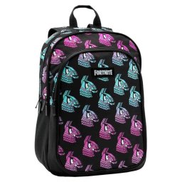 Mochila Fortnite Llama Dam Electronics Doble Compartimento Portalaptop Adaptable Carro